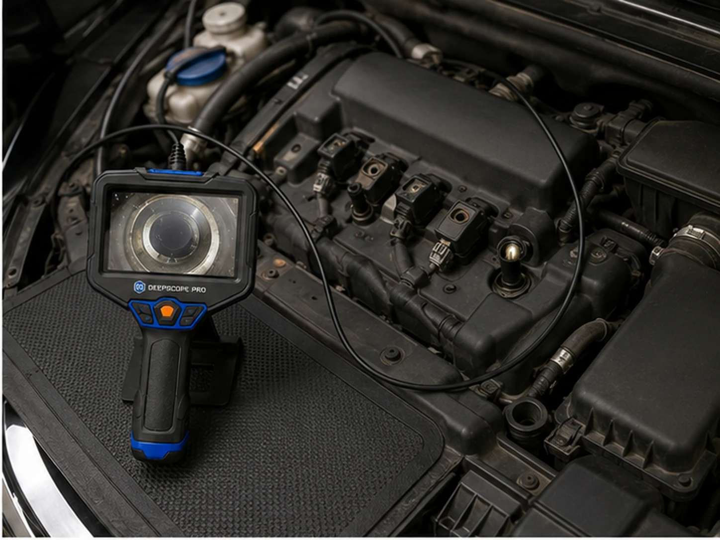 A DeepScope Pro anélkül vezérli a motort, hogy embereket mutogatna