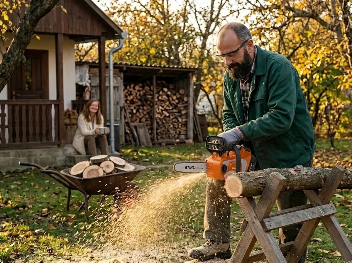 Odpoledne na chalupě, s kávou