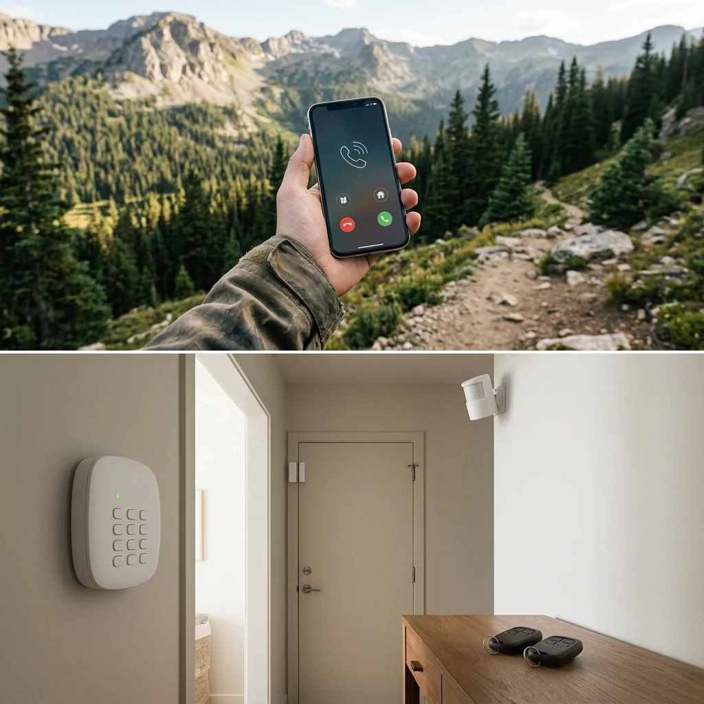 Bezdrátový GSM alarm: pohybové čidlo