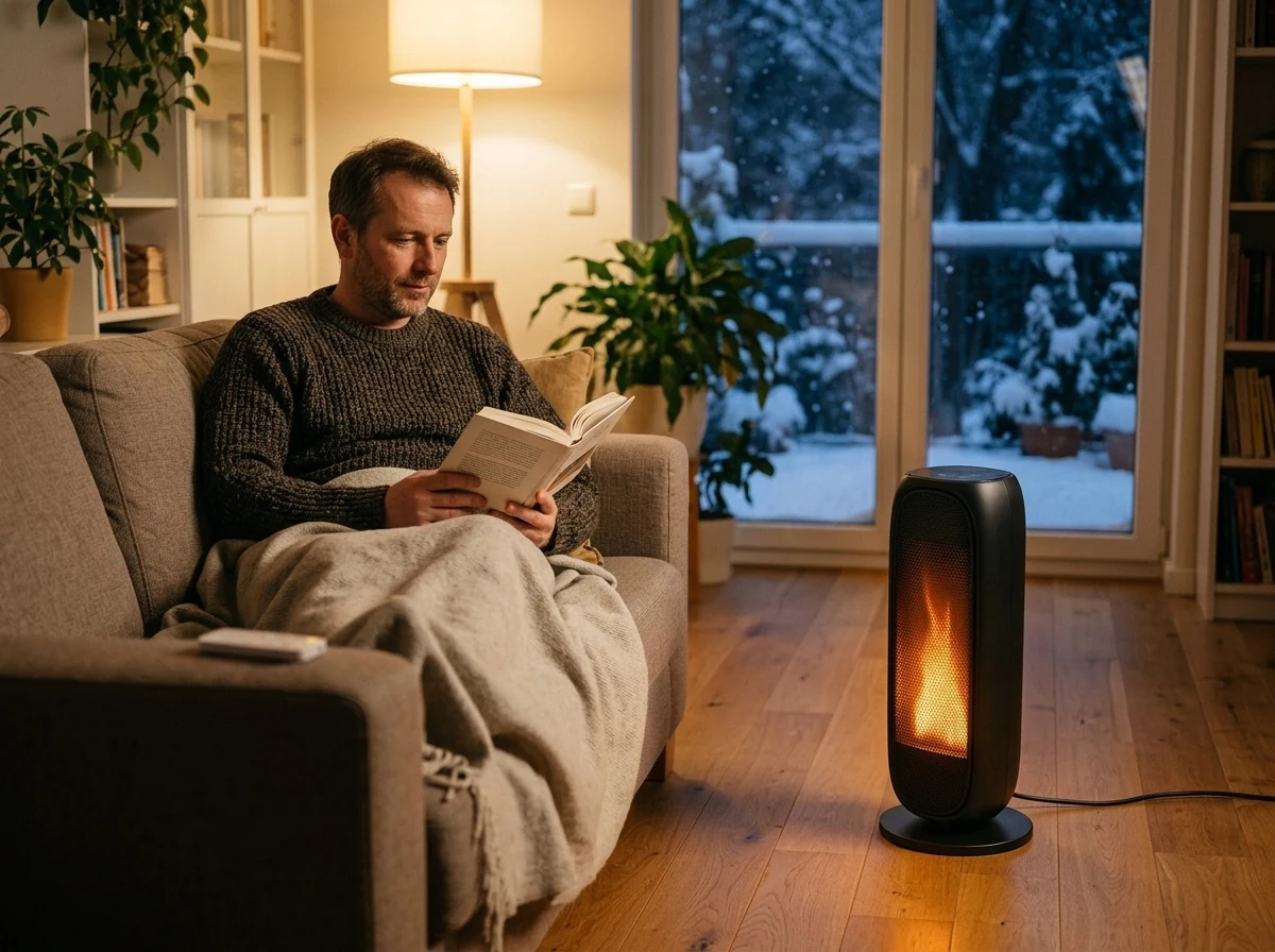 Sloupový keramický ohřívač