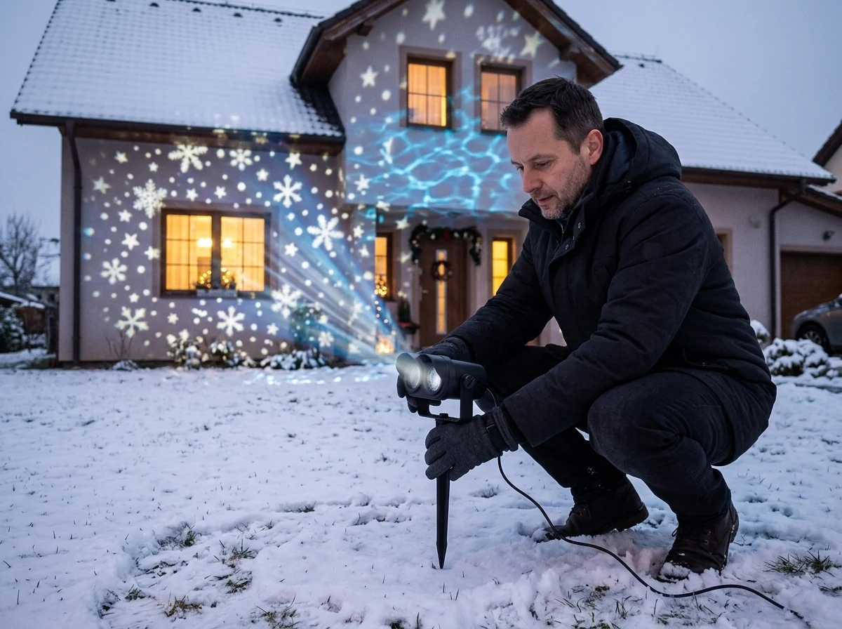 Blagdanski LED projektor