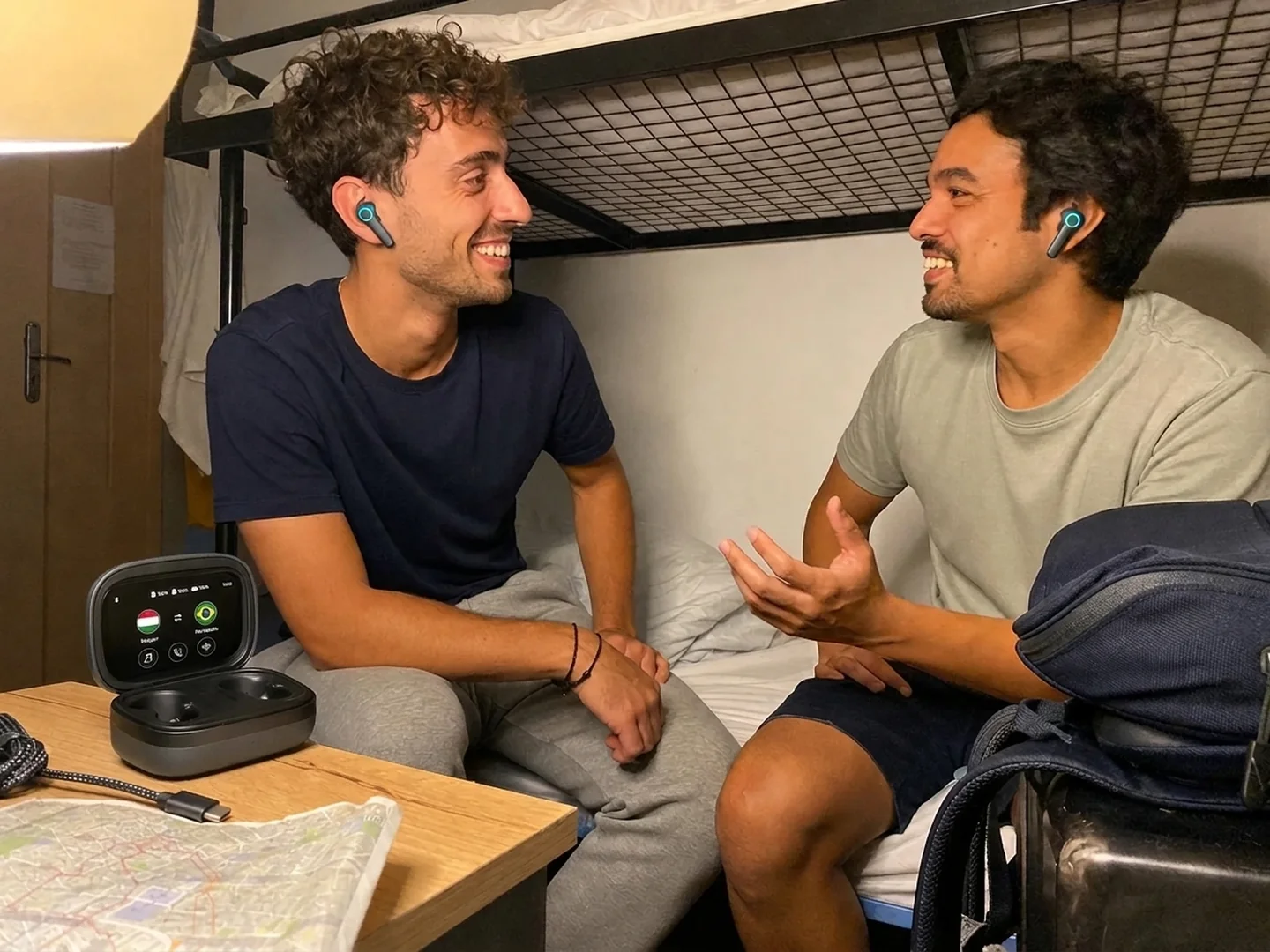 Szobatárs a hostelben