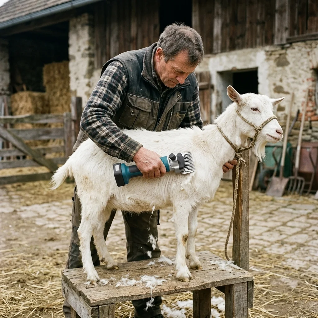 Kecske és finom gyapjú