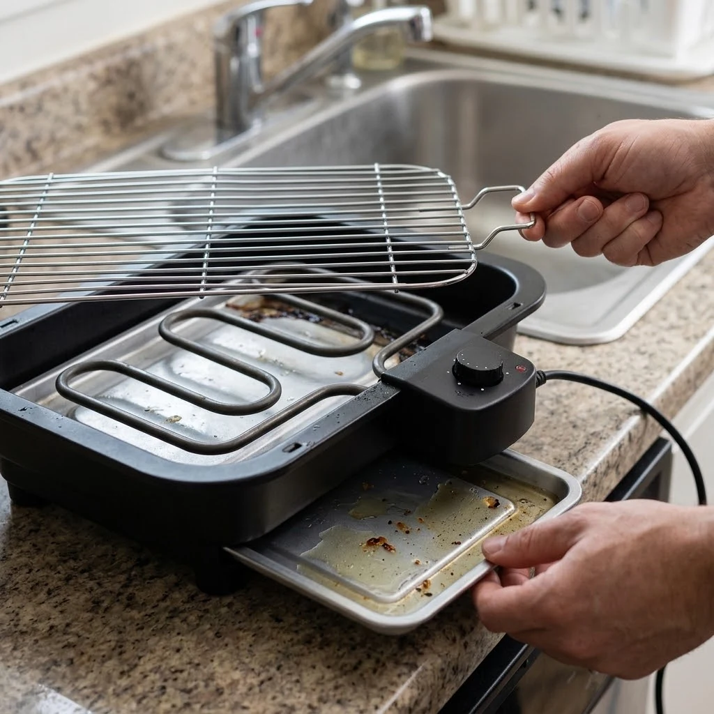 Elektromos grill PRO: hideg tapintású ház