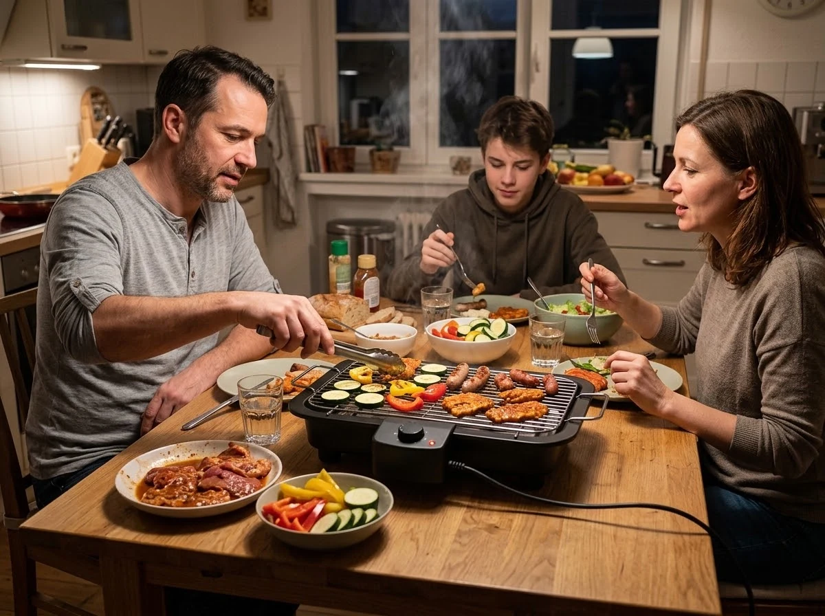 Esik az eső, mégis grillezünk