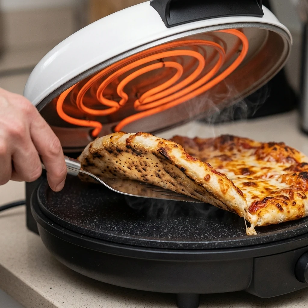 Elektromos pizzasütő: pár perc alatt forró