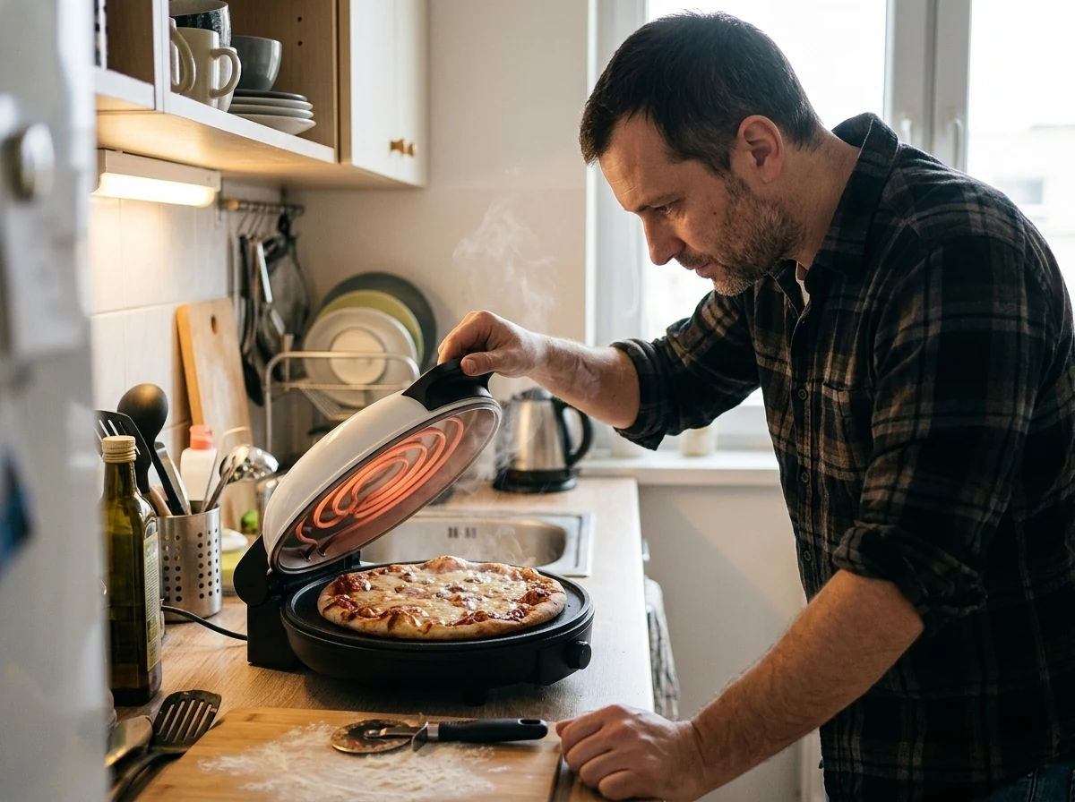 Elektromos pizzasütő: Családi pizzaest