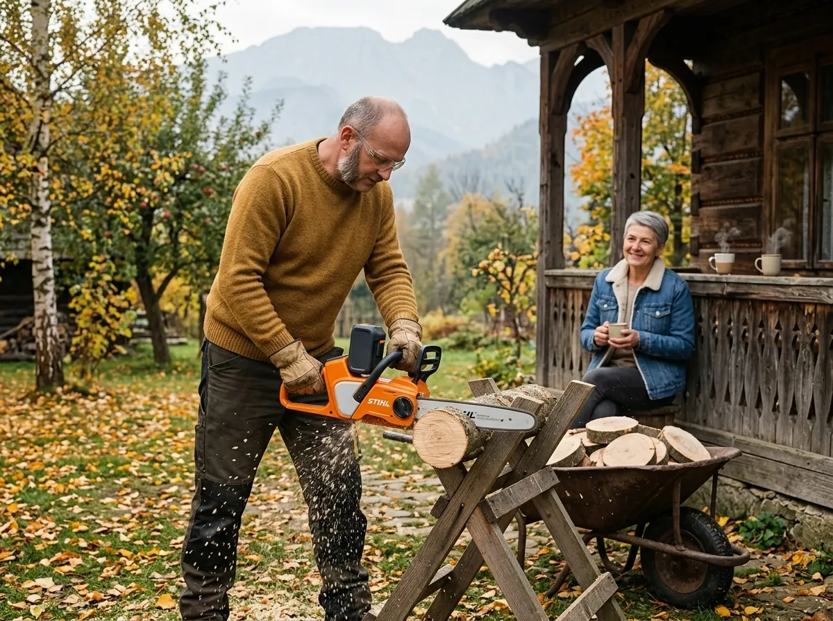 Popołudnie na Podhalu, kawa na ganku