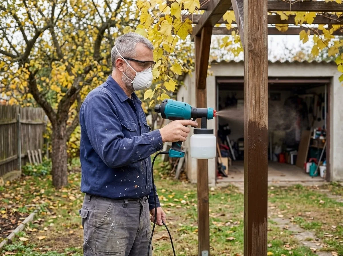 Pergola w ogrodzie