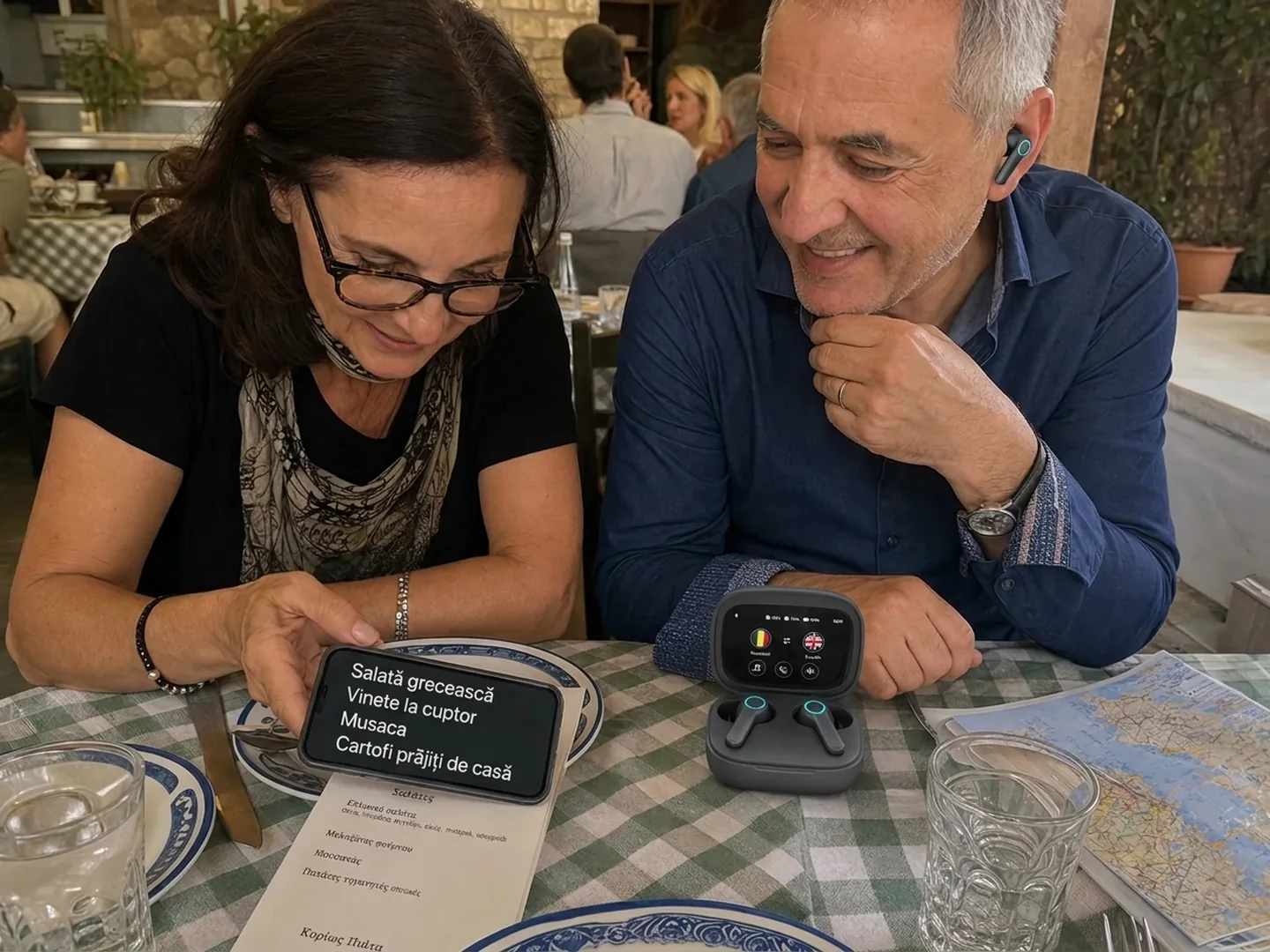 Căști cu traducere PRO: Pentru traducere nu aveți nevoie de telefon.