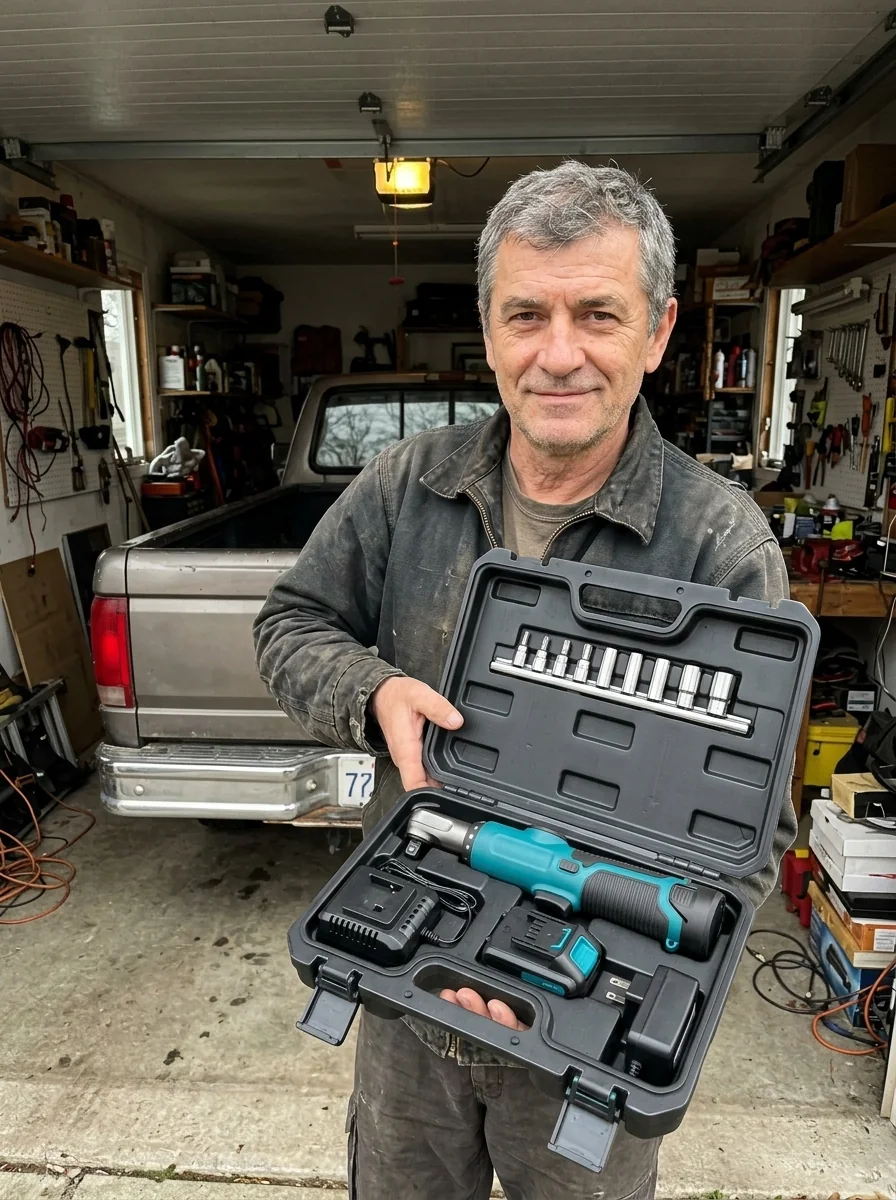 Cheie electrică cu clichet PRO: Strângi exact cât trebuie