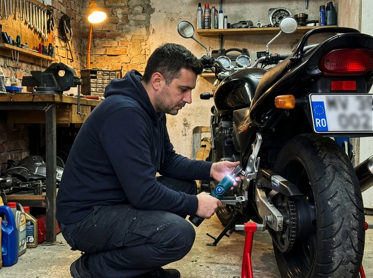 Motocicleta, înainte de iarnă