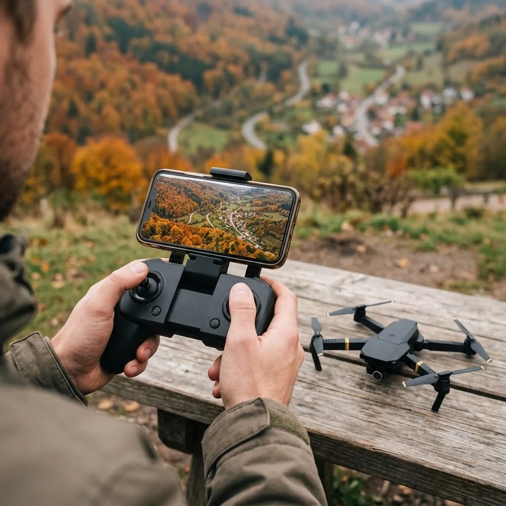 Dronă pliabilă PRO: Mod pentru începători