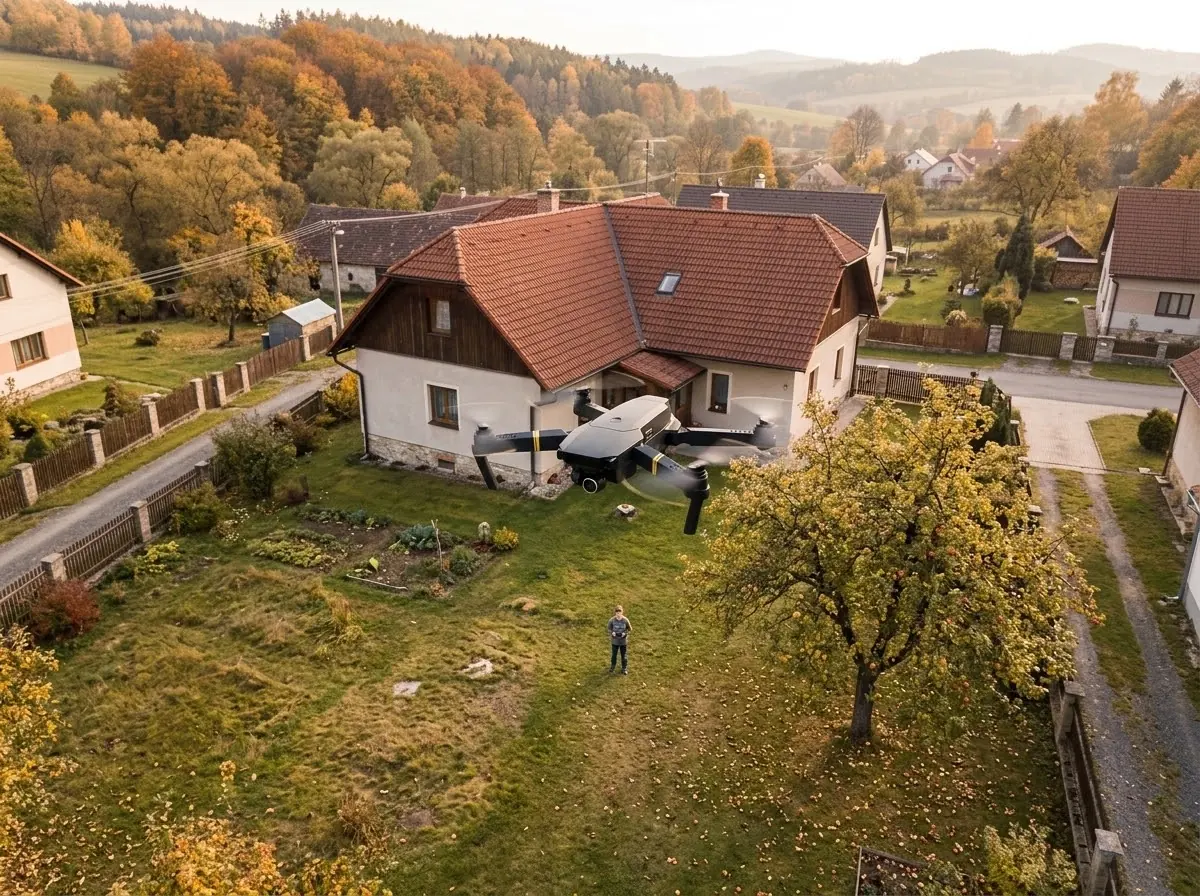 Casa și grădina de sus