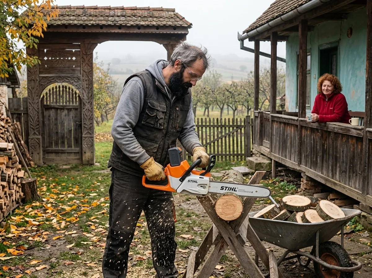 Spre seară, cu cafeaua pe prispă