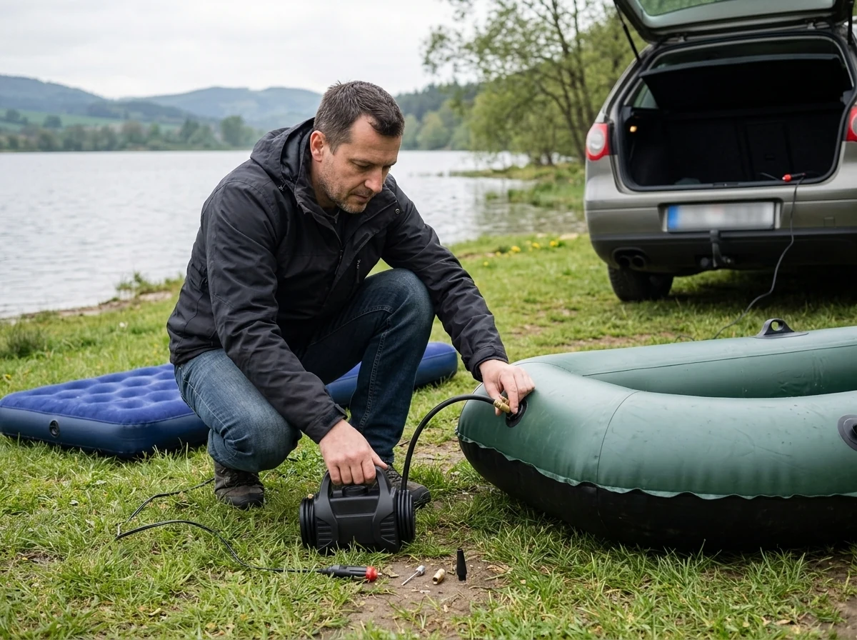 Kompresor za avto 12 V: Avto in motor