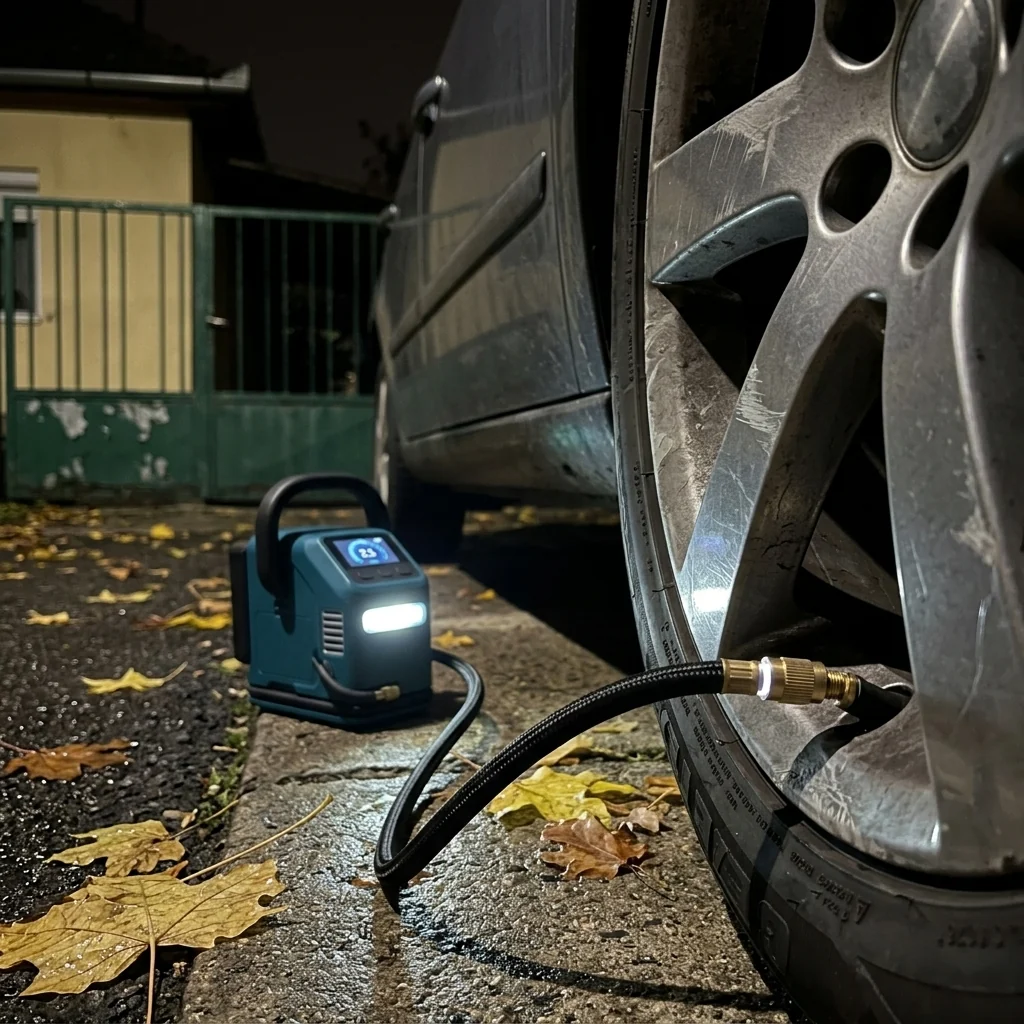 Autokompresor PRO: powerbanka pre telefón
