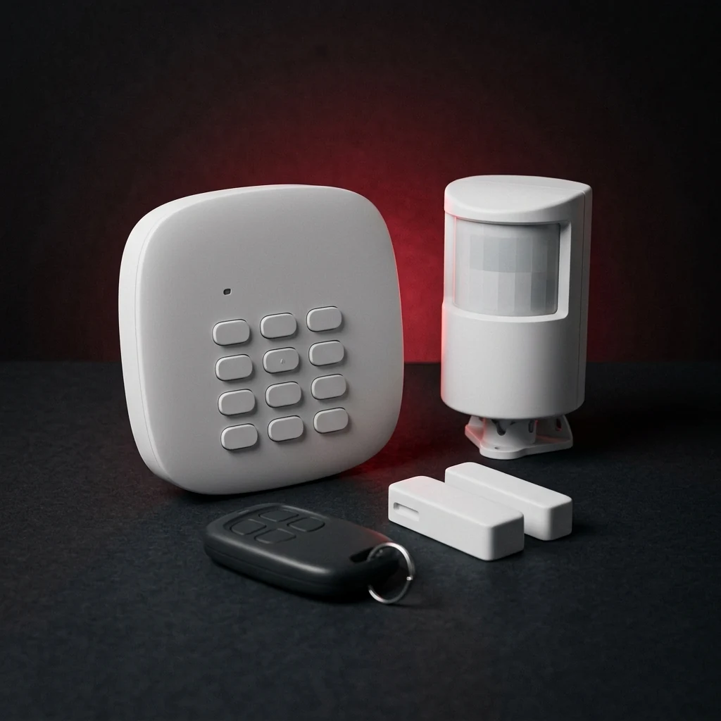 Bezdrôtový GSM alarm: bez káblov