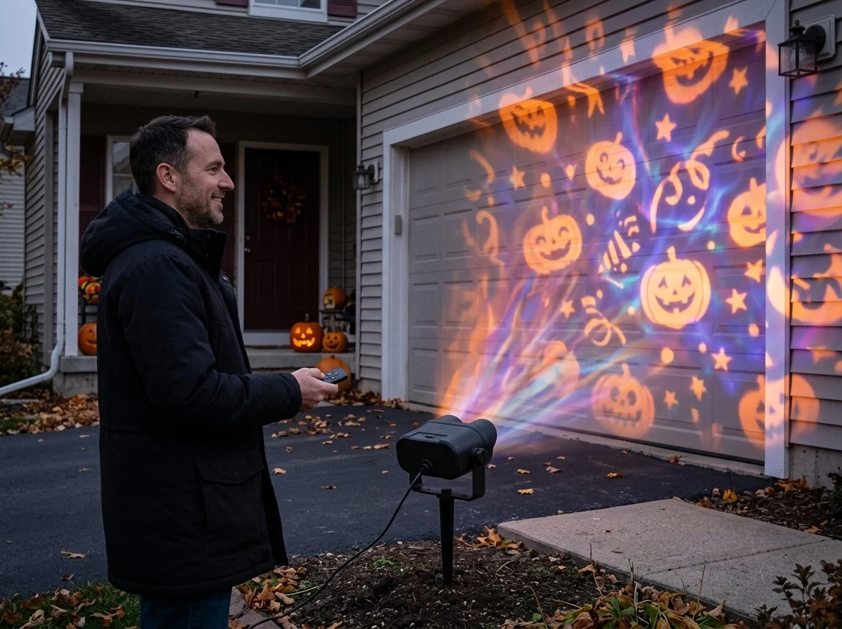 Halloween na garáži